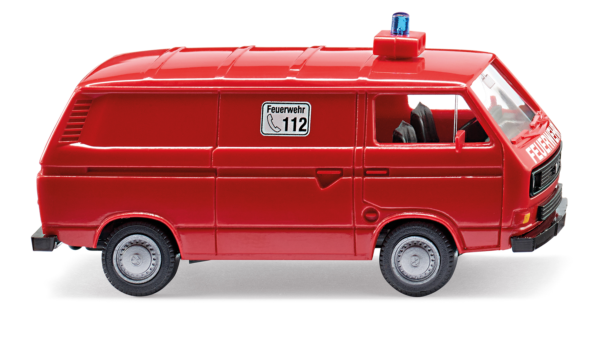 Feuerwehr VW Transporter T3 Kastenwagen Mod 82 92 Rot Feuerwehr