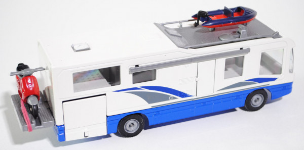 00002b Reisemobil NIESMANN+BISCHOFF ClouLINER 900 mit Vespa ET 4, reinweiß/blau, L15