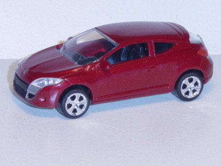 Renault Megane 2008, braunrotmetallic, 1:50, Norev SHOWROOM, mb