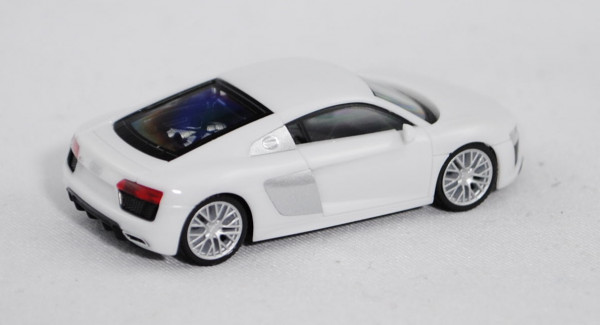 Audi R8 V10 (Typ 4S, 2. Generation, Modell 2015-), ibisweiß, Herpa, 1:87, mb