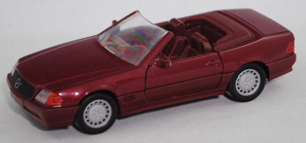 Mercedes-Benz 500 SL (R 129, Mod. 1989-1992), almadinrot metallic (Farbcode 512), Schabak, 1:43, mb