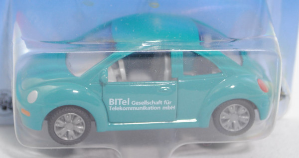 VW New Beetle 2.0 (Typ 9C, Mod. 1998-2001), blau, BITel Gesellschaft für/Telekommunikation mbH, P28b