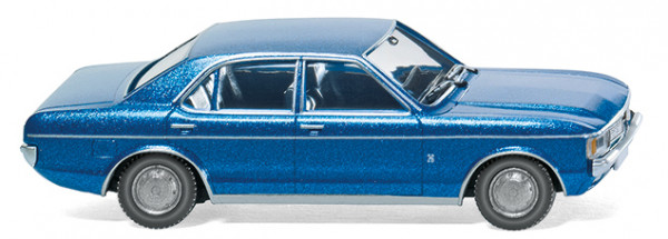 Ford Granada Limousine (1. Generation, Mk 1, Typ Granada \'72, Modell 1972-1975, Baujahr 1972), blau
