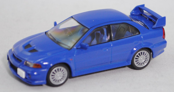 Mitsubishi Lancer GSR Evo VI (CP9A, Mod. 1999-2001), lance blue, TOMICA LIMITED/TOMYTEC, 1:64, mb