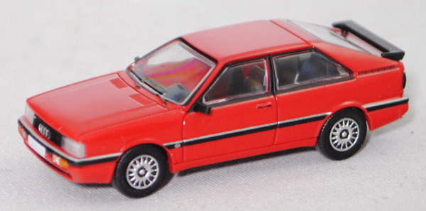 Audi Coupé GT (1. Gen., B2, Typ 81C, Modell 1984-1987), tornadorot, Premium ClassiXXs®, 1:87, mb