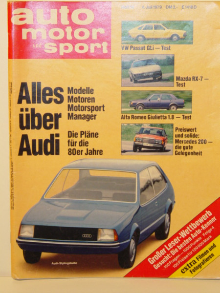 auto motor und sport, Heft 14, 4. Juli 1979