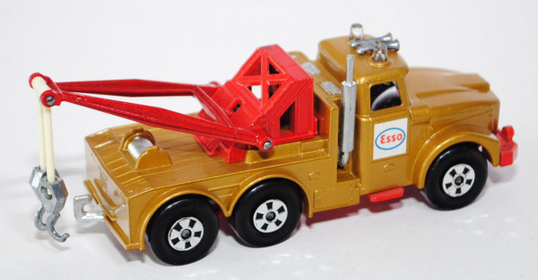 Scammell Heavy Wreck Truck, gold/verkehrsrot, ESSO, Matchbox Kings, mb