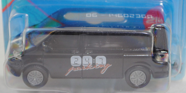 00008 24:7 VW T5.1 Multivan (Modell 2003-2009), schwarz, 24:7 / parking / 06 - 14602360, SIKU, P29d