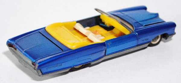 Pontiac Bonneville Cabriolet, blaumetallic, innen gelb, Sitzlehnen weiß, Lenkrad weg, R6, HL Glas, F