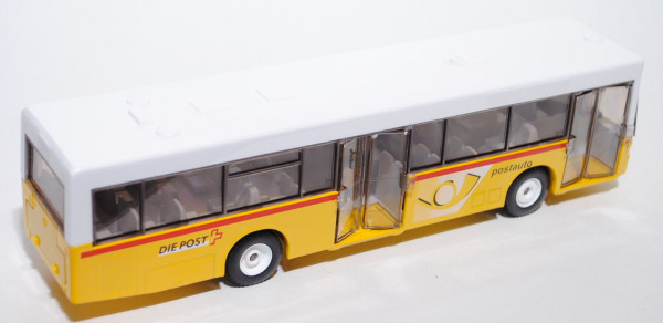 03902 Linienbus Mercedes O 405 N, reinweiß/kadmiumgelb, DIE POST postauto, neuer Frontdruck in weiß