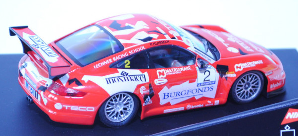 Porsche 911 GT3 Cup (Typ 997), Modell 2004-2008, verkehrsrot, Porsche Supercup, Nr. 2, Fahrer: Patri