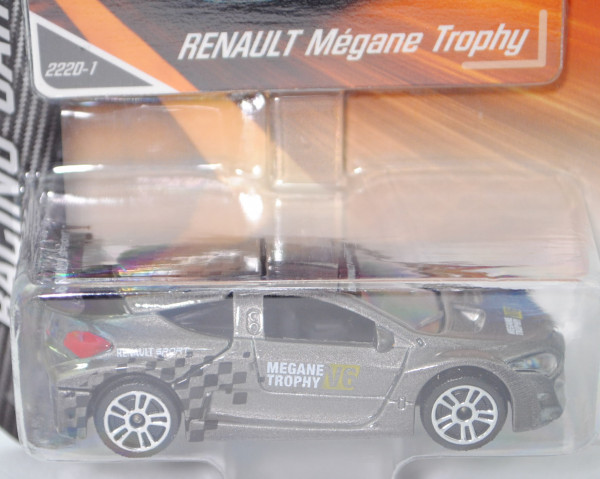 Renault Mégane Trophy (Typ II, Mod. 09-13) (Nr. 222 D), grau, RENAULT SPORT/MEGANE/TROPHY/V6, 222D-1
