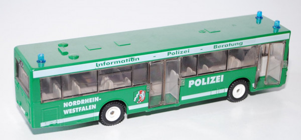 Mercedes O405 N Polizei-Info-Bus, minzgrün, mit Druck NORDRHEIN- / WESTEFALEN