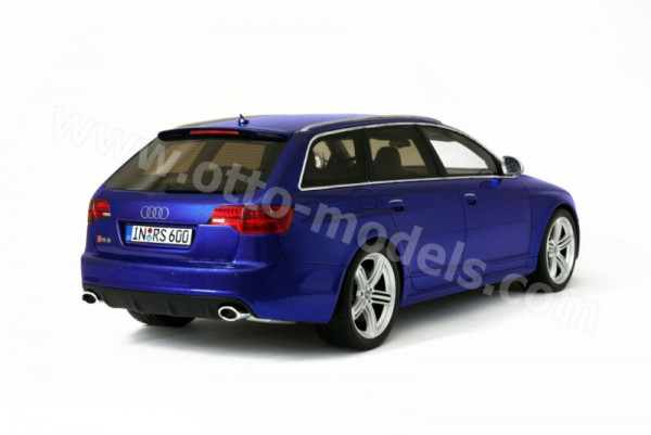 Audi RS6 Avant (C6, Typ 4F), Modell 2008-2010, blau, OttO mobile, 1:18, mb (limitierte Auflage 1500