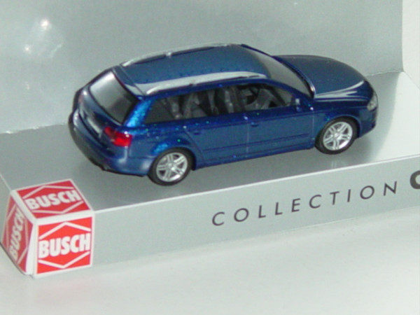 Audi A4 Avant, Mj. 2004, saphirblaumetallic, CMD Collection, Busch, 1:87, mb