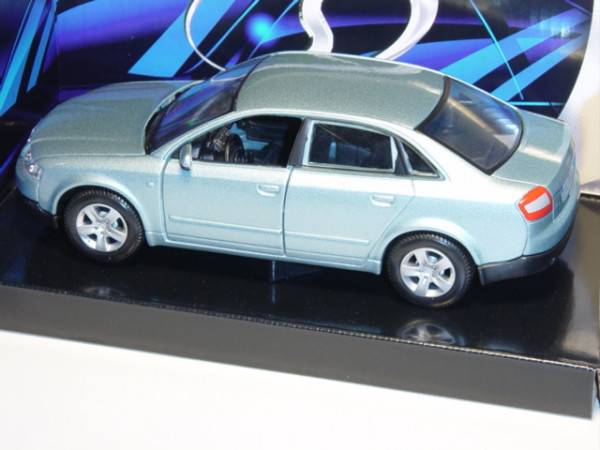 Audi A4, Mj. 2002, blausilbermetallic, Maisto, 1:24, mb