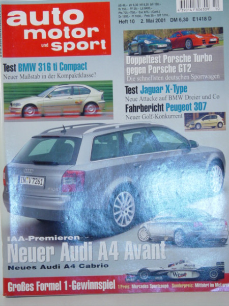 auto motor und sport, Heft 10, 2. Mai 2001