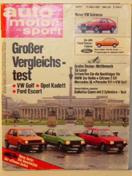 auto motor und sport, Heft 5, 11. März 1981