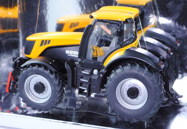 00101 JCB® Fastrac 8250 V-TRONIC Traktor (Modell 2005-2011), melonengelb/mattschwarz, dunkel-silberg