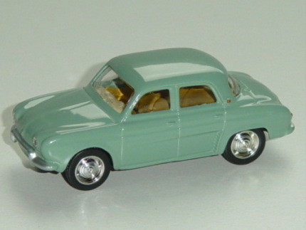 Renault Dauphine 1966, hell-grüngrau, 1:54, Norev RETRO, mb