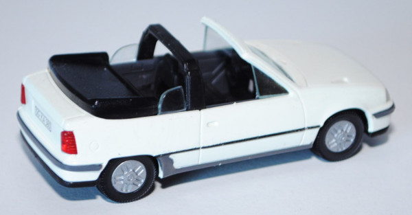 Opel Kadett GSi Cabrio (Typ E, Dreitürer, Cabrio), Modell 1987-1993, cremeweiß, GAMA mini, 1:43, mb