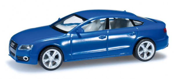 Audi A5 Sportback (Typ 8T, AU 483), Modell 2009-2011, kobaltblau, Herpa, 1:87, mb
