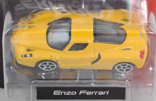 Ferrari Enzo Ferrari (Mod. 2002-2004), giallo modena, Bburago FERRARI RACE & PLAY, 1:64er Serie, mb
