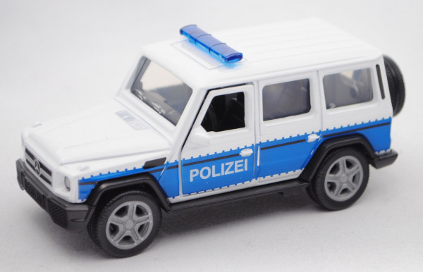 00000 Mercedes-Benz G 65 AMG (W 463 facelift 2012, Mod. 12-15) Bundespolizei, weiß/blau, POLIZEI