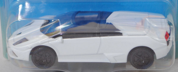 00000 Lamborghini Murciélago LP 640 Roadster, weiß, B36a / B36b schwarz, SIKU, 1:54, P29b vergilbt