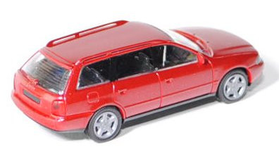 Audi A4 Avant (Typ B5), Modell 1996-2001, weinrot, Rietze, 1:87, mb