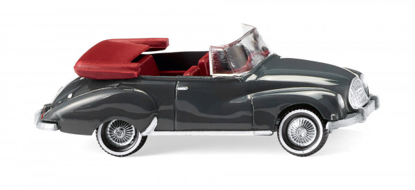 Auto Union 1000 Cabriolet (Modell 1959-1961) (DKW Cabrio), eisengrau, Wiking, 1:87, mb