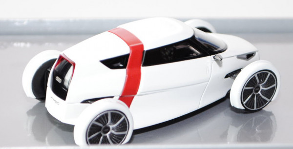 Audi urban concept Sportback, reinweiß/karminrot, IAA 2011, Looksmart Models (Handarbeitsmodell), 1: