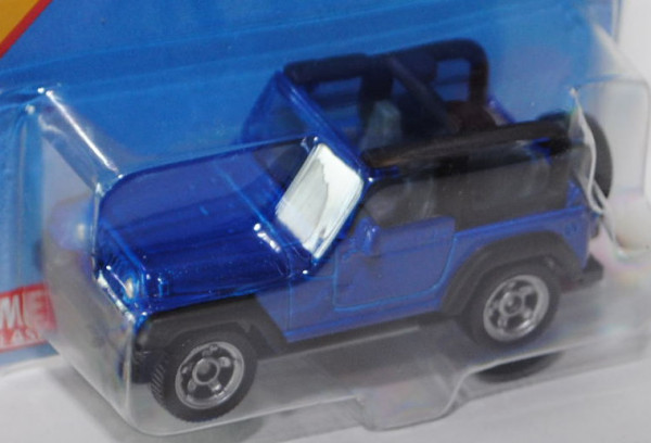 00004 Jeep Wrangler TJ 4.0 (Modell 1997-2006), dunkel-verkehrsblaumetallic/mattschwarz, innen basalt