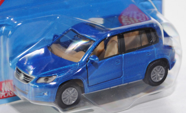 00002 VW Tiguan Sport & Style 2.0 TDI 4MOTION (Typ 5N, Mod. 08-11), verkehrsblaumet., SIKU, P29e