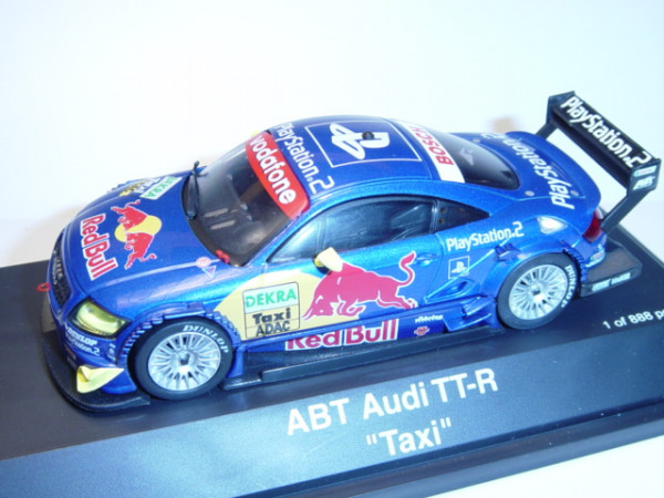 Audi TT-R, blau, Taxi 2004, Schuco, 1:43, PC-Box