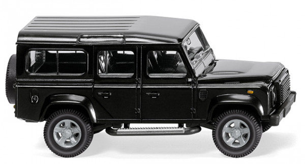 Land Rover Defender 110 County Station-Wagon (CWS) (Modell 1990-2016), schwarz, Wiking, 1:87, mb