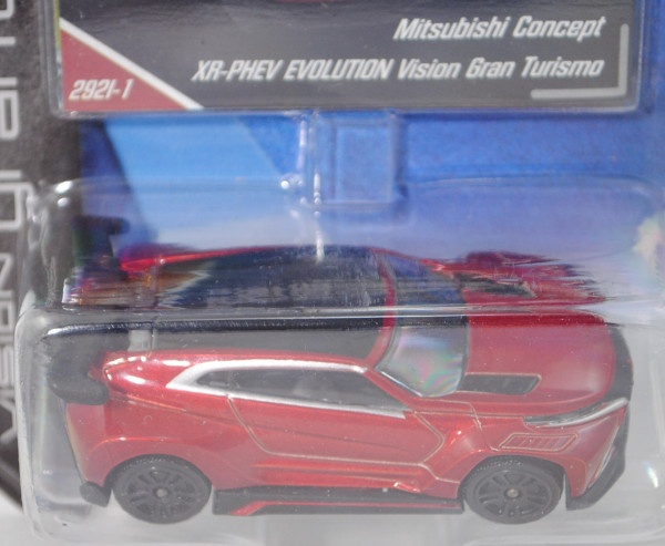 Mitsubishi Concept XR-PHEV EVOLUTION Vision Gran Turismo (Modell 2014), (Nr. 292 I), rot/schwarz, mb