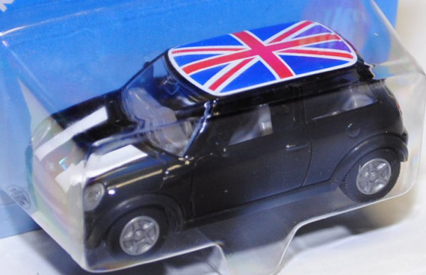 Länder MINI Cooper (Hatchback, Typ R50, 1. Gen., Mod. 01-06), schwarz, innen staubgrau, Lenkrad (lin