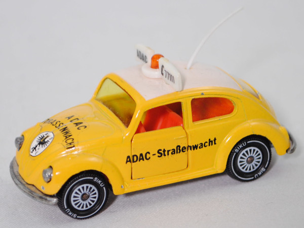 00005 VW Käfer 1300 (Typ 11, Mod. 67-70) ADAC-Straßenwacht, gelb, Bpr. 1022, W-Germ, Glas gelb, m-