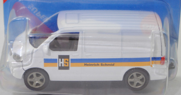 Heinrich Schmid® VW T5.1 Transporter (Modell 2003-2009), reinweiß, Heinrich Schmid®, SIKU, P28b