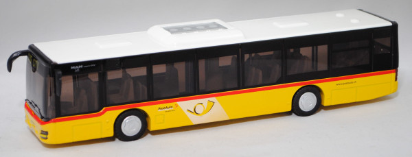 03905 CH MAN Lion's City Solobus (Modell 2004-2017), weiß/gelb, PostAuto / AutoPostale, SIKU, L17mpK