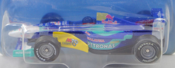 03901 CH Sauber C22 Formel I Rennwagen, Saison 2003, ultramarinblauer Balken auf Frontflügel, P28a
