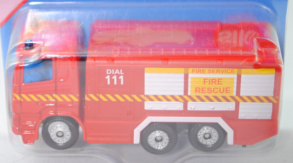 80400 NZ Scania R380 (Mod. 04-09) Fire Service Truck, rot, DIAL / 111 / FIRE SERVICE / FIRE / RESCUE
