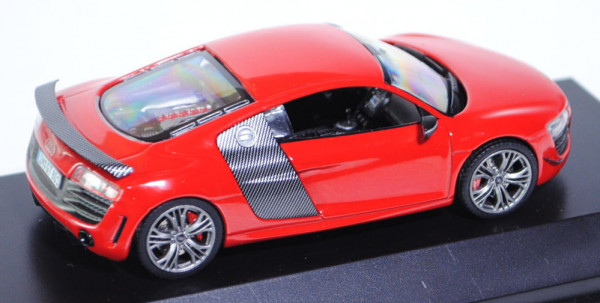 Audi R8 GT (Typ 42), Modell 2010-2012, misanorot, Schuco, 1:43, Werbeschachtel (Limited Edition 999