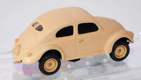 VW Käfer Limousine (Typ 87, KdF-Wagen) (Brezelkäfer) Africa Korps, Modell 1938-1945, beige, deutsche