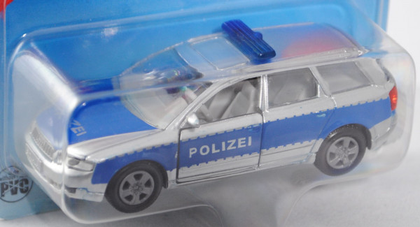 00003 Audi A4 Avant 2.5 TDI quattro (B6, Typ 8E, Modell 2001-2004) Polizei-Verkehrsdienst, weißalumi