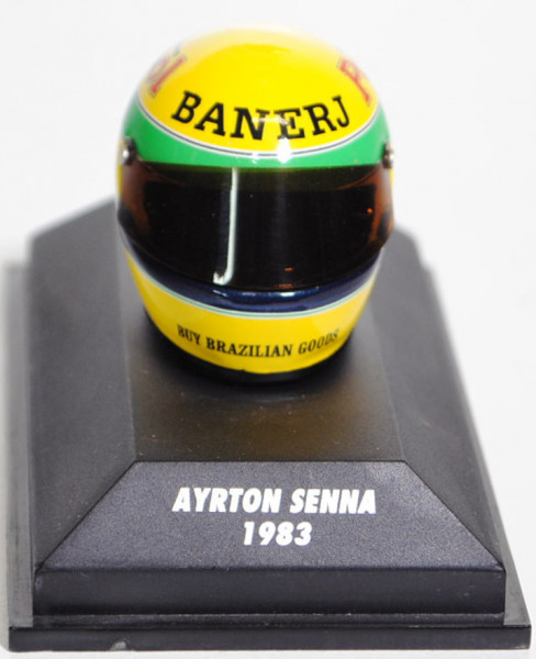 Bell Helm / Helmet Ayrton Senna (1. Platz) auf Ralt-Toyota RT3/83, Nr. 1, Team West Surrey Racing (1