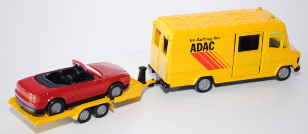 ADAC-Rückholdienst Mercedes-Benz 809 D (Typ T 2 neu, Baumuster: 670) mit 2 Gelblichter, Modell 1986-