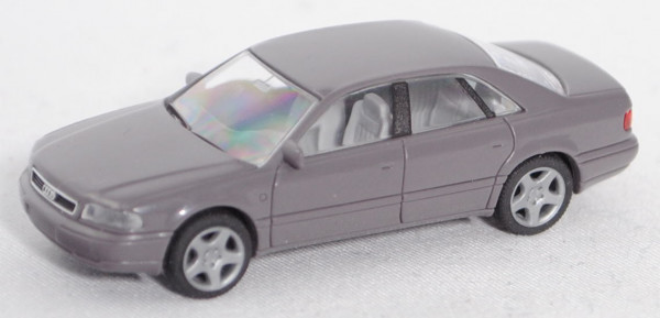 Audi A8 4.2 quattro (D2, Typ 4D, Mod. 94-99), bl.-schiefergrau (vgl. cashmeregrau), Rietze, 1:87, mb