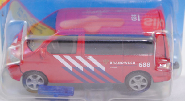 00420 BRANDWEER VW T5.1 Transporter (Modell 2003-2009), karminrot, BRANDWEER, SIKU, P29a